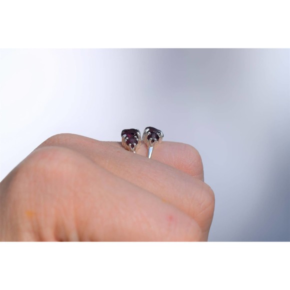 alternative engagement ring raw ruby jewelry for wife daughter natural r… - Picture 8 of 8